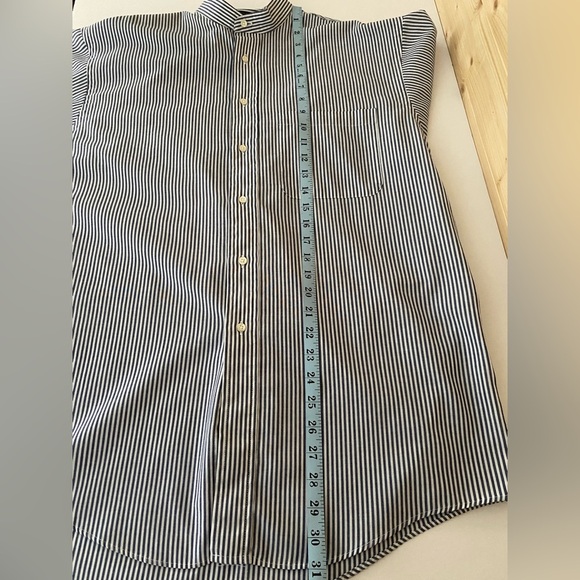 ARROW COMPANY Pastime Men’s Size 16-34/35 Rounded Collar Button Front Shirt - Picture 10 of 10